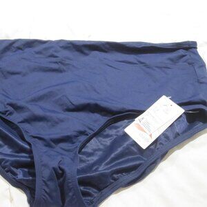 NWT Navy Blue Lands End Swim Brief